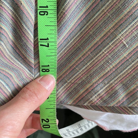 Y2K Volcom Striped Lace Up Skirt - Picture 9 of 9